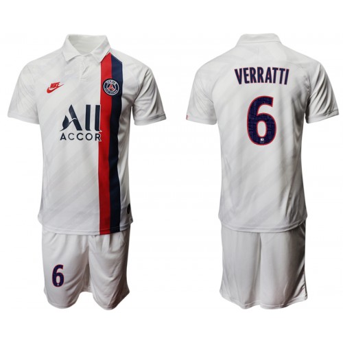 Camisolas de futebol Paris Saint-Germain VERRATTI 6 Criança Equipamento 3ª 2019/20 Manga Curta Camisolas de futebol Paris Saint-Germain VERRATTI 6 Criança Equipamento 3ª 2019/20 Manga Curta